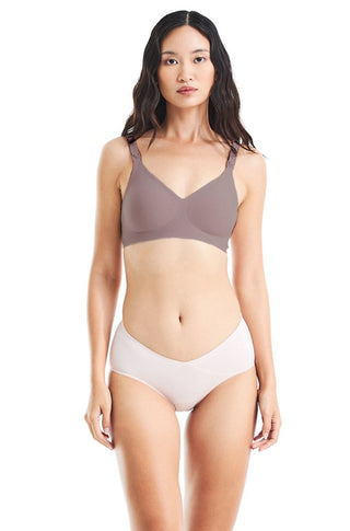 Seamless Nursing Bra in Taupe (Restock)