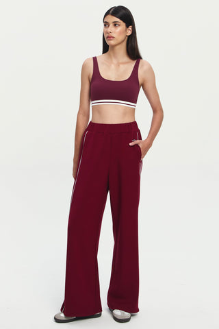 Arc Bra in Maroon