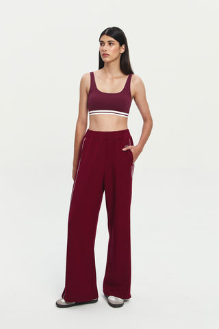 Andante Lounge Pants in Maroon
