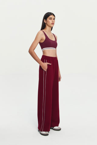 Arc Bra in Maroon