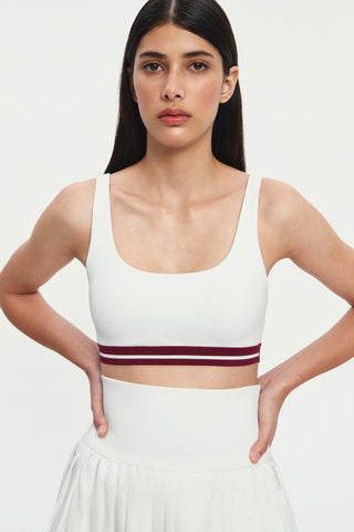 Arc Bra in White