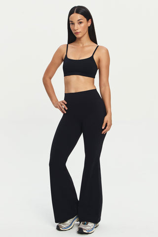 Uplift Flare Pants in Black