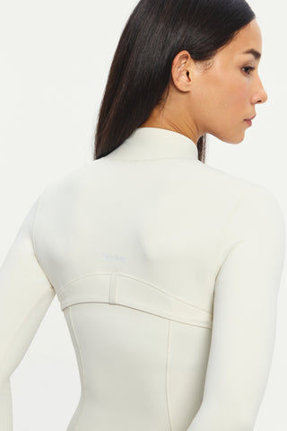 Lean+ Contoured Jacket in Eggshell