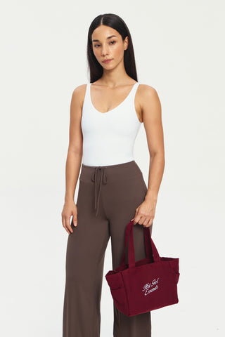Bodies Tote Petite in Wine