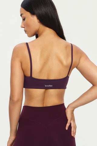 Modest Bra in Purple Plum