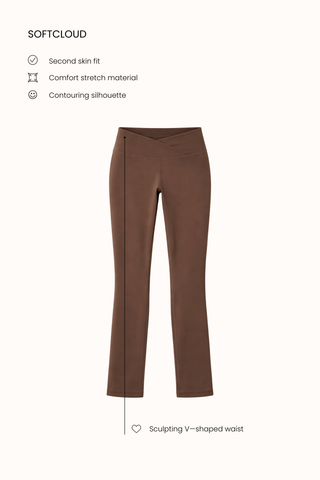 Forme Legging in Choco
