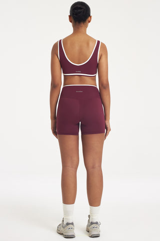 Flexion Bra Top in Wine