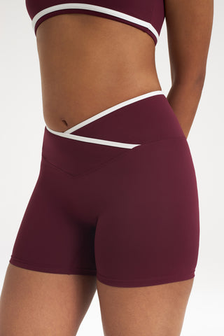 Imprint Shorts in Wine