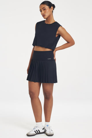 Match Point Skirt in Black (Last Pieces)