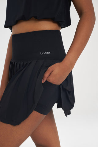 Match Point Skirt in Black (Last Pieces)