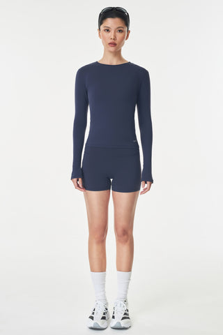 Gush Top in Midnight Navy