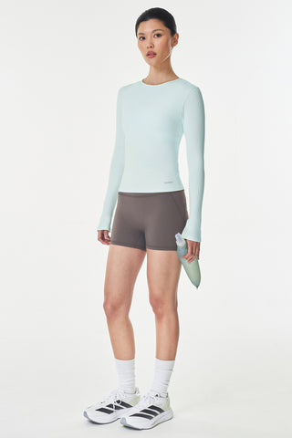 Gush Top in Pale Blue