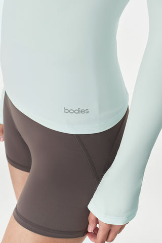 Gush Top in Pale Blue