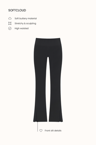 Lune Flare Pants in Black (Last Pieces)