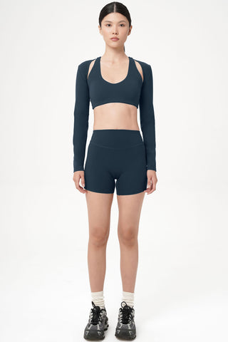 Lunette Long Sleeve Outer in Marine