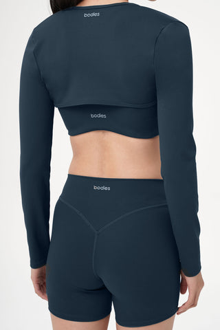 Lunette Long Sleeve Outer in Marine