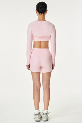 Lunette Long Sleeve Outer in Bubblegum