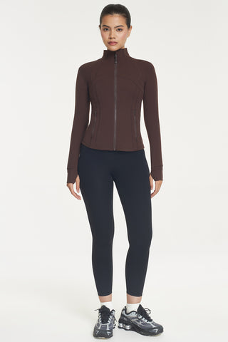 Luxe+ Contoured Jacket in Espresso