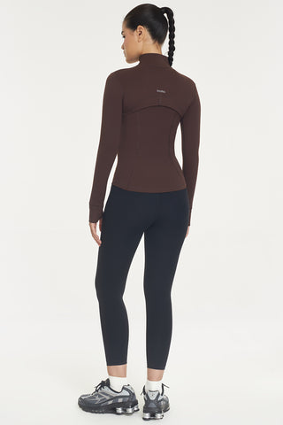 Luxe+ Contoured Jacket in Espresso