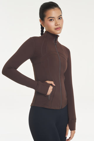 Luxe+ Contoured Jacket in Espresso