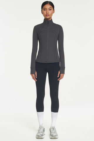 Luxe+ Contoured Jacket in Graphite