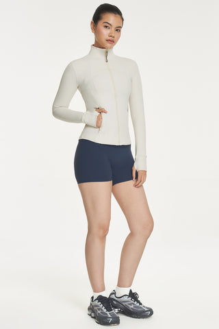 Luxe+ Contour Jacket in Eggshell