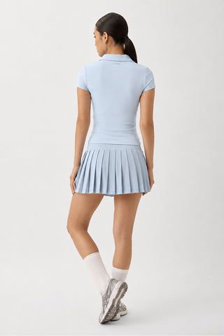 Match Point Skirt in Baby Blue