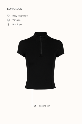Paddock Bra Top in Black