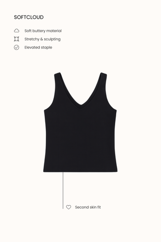 Persona Tank Top in Midnight Navy