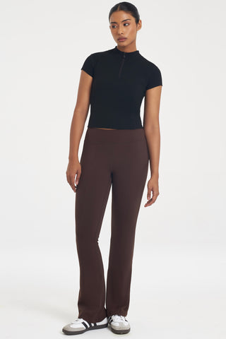 Hustle Flare Pants in Espresso
