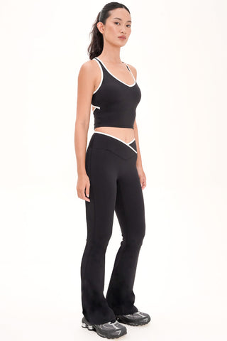 Thrive Flare Pants in Black
