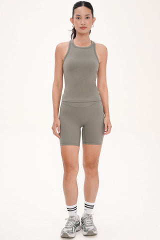 Routine Bra Top in Moss