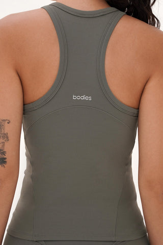 Routine Bra Top in Moss