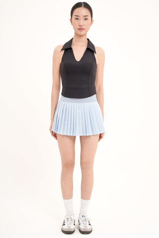 Tour Polo Top in Black (Last Pieces)