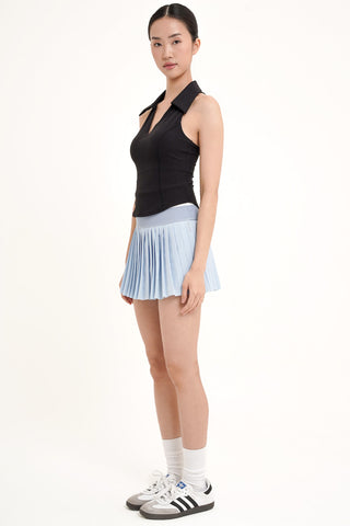 Tour Polo Top in Black (Last Pieces)
