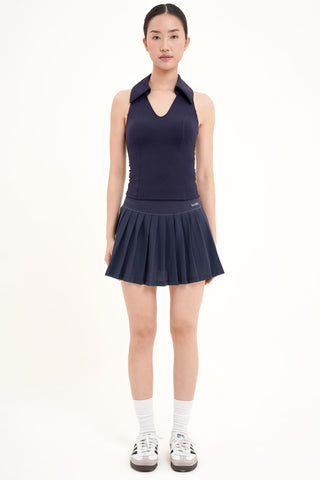 Pavilion Polo Top in Midnight Navy