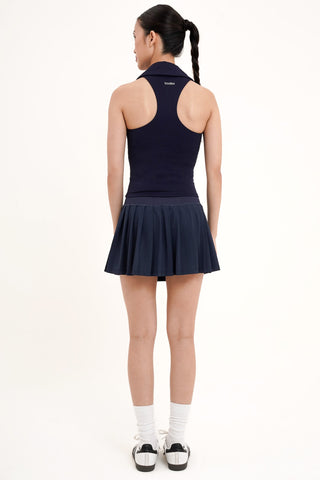 Pavilion Polo Top in Midnight Navy