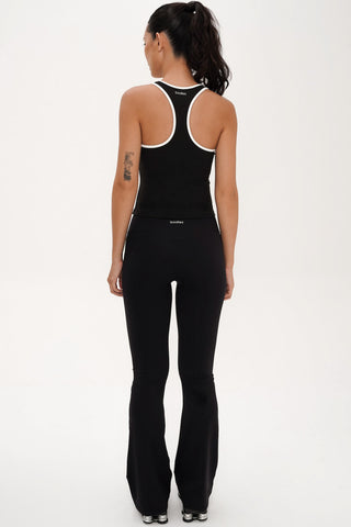 Boast Contrast Bra Top in Black
