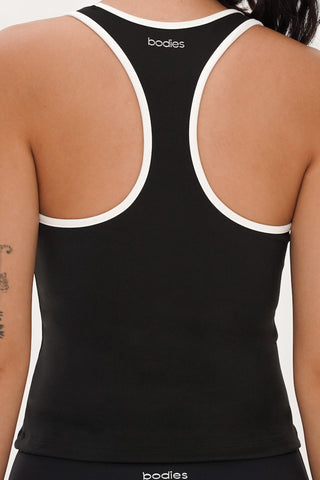 Boast Contrast Bra Top in Black