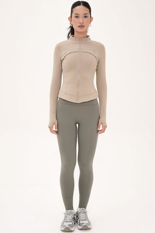 Sculpt Thermal Jacket in Mocha