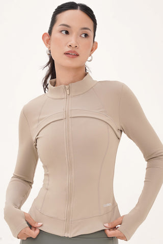 Sculpt Thermal Jacket in Mocha