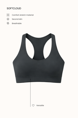 Rhythm Bra Top in Marine