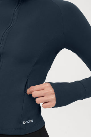 Raglan Jacket in Marine