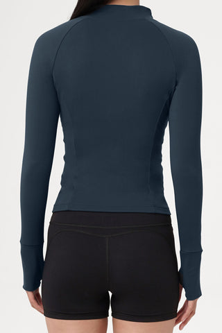 Raglan Jacket in Marine