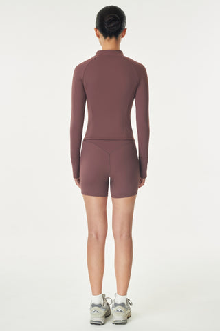 Raglan Jacket in Raisin