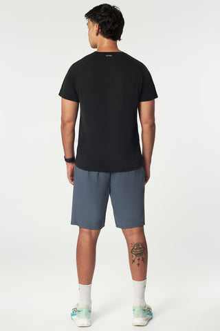 Enhance Short in Steel Blue