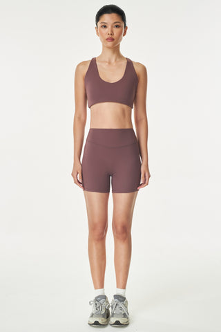 Rhythm Bra Top in Raisin