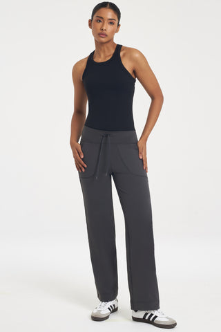 Ascent Straight Pants in Graphite