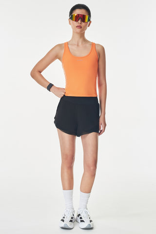 Route Pocket Tank Top in Orange