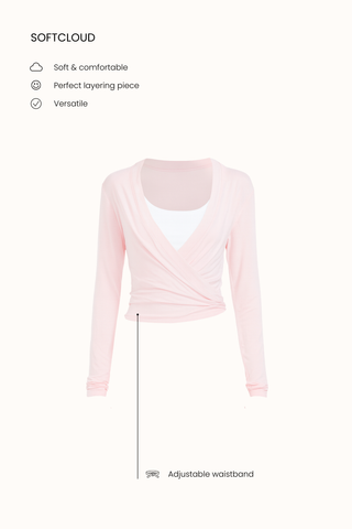 Sierra Wrap Top in Espresso